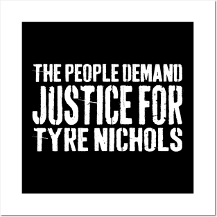 justice for Tyre Nichols Posters and Art